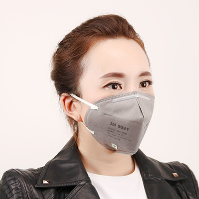 3M9021折叠式颗粒物防尘口罩